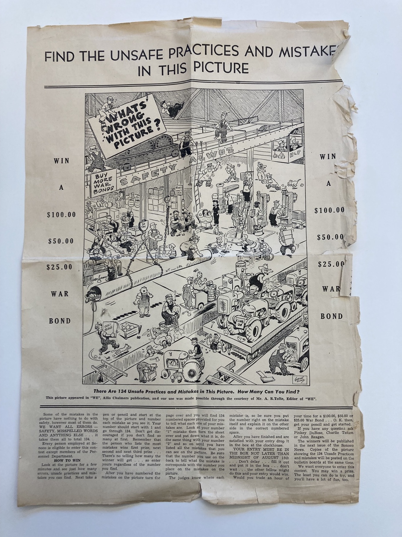 Dibujo del periódico