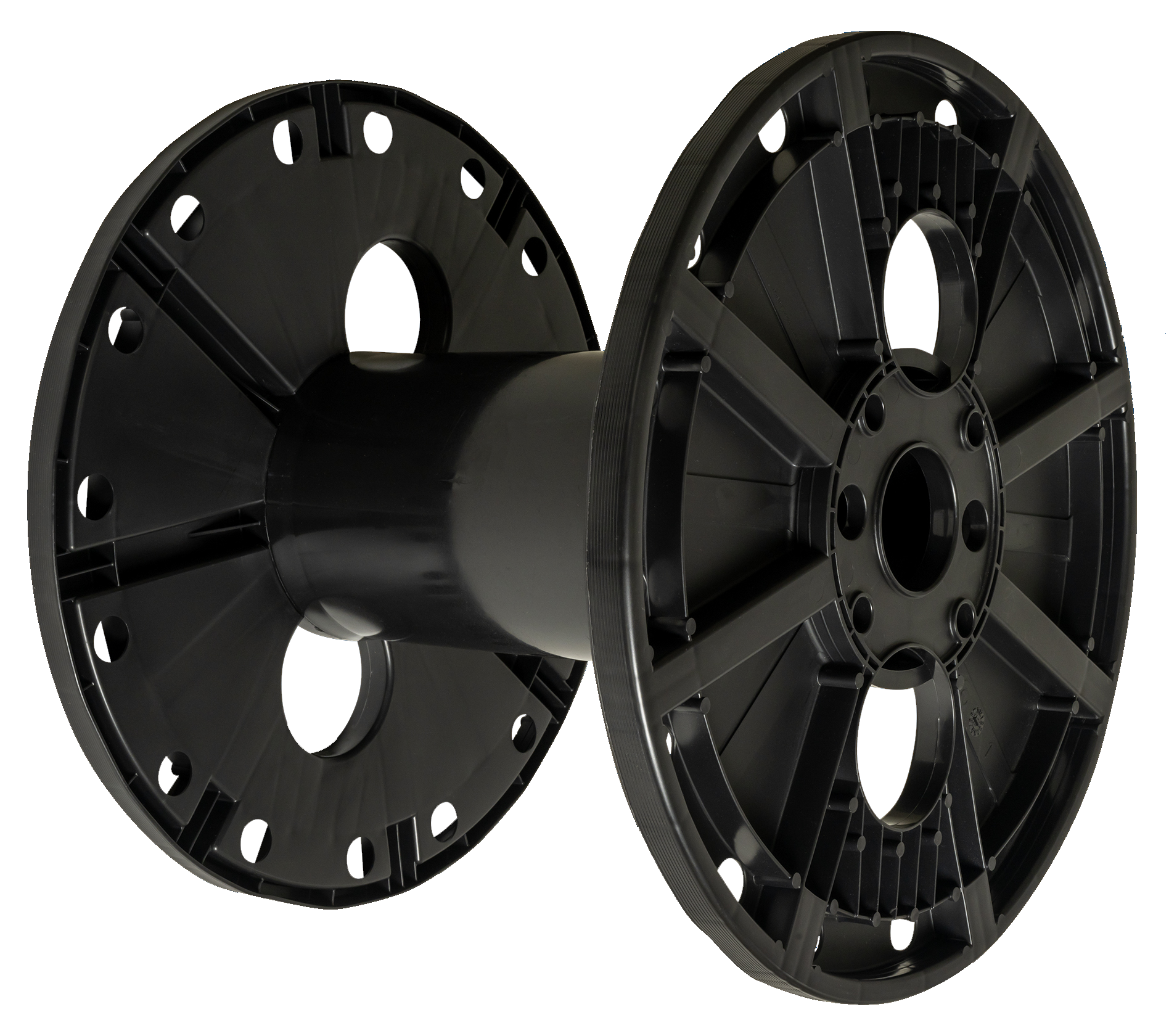 plastic utility spool