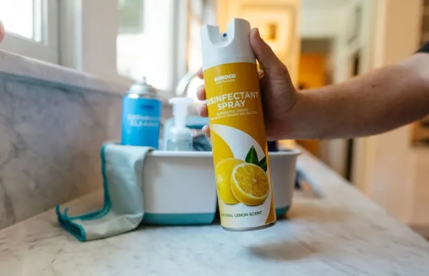 : Spray desinfectante