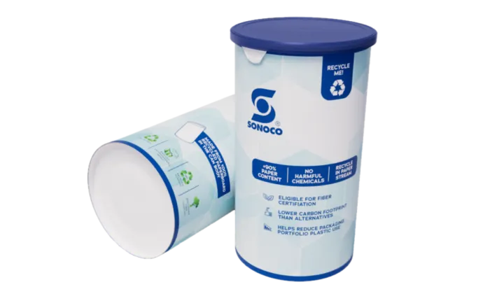 Contenedor inferior de papel