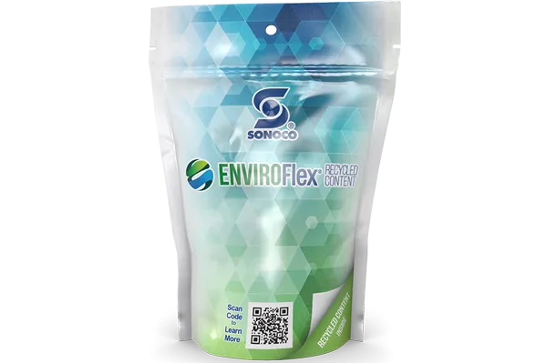 Bolsa de contenido reciclado EnviroFlex