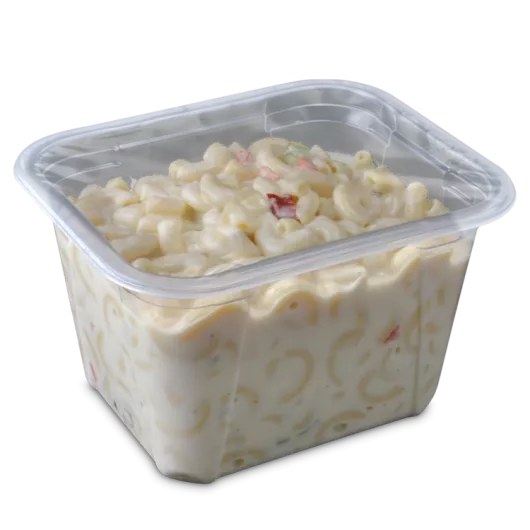 empaque para ensalada de macarrones